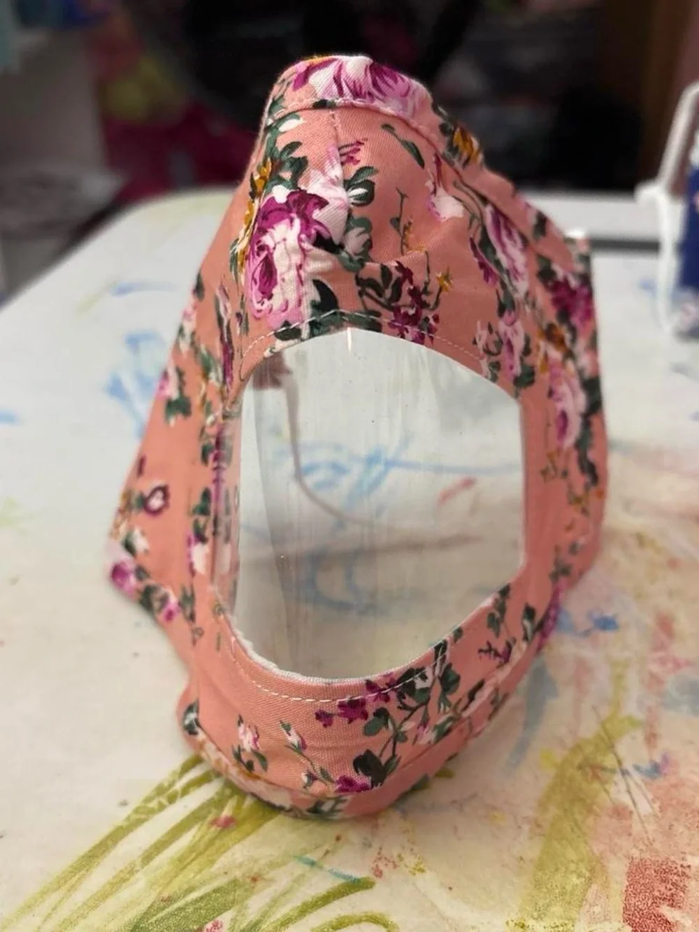Floral Face Shield Mask